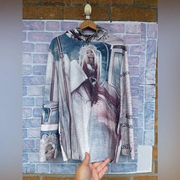 Nicki Minaj Tapestry blend Hoodie size 2x - Picture 3 of 11